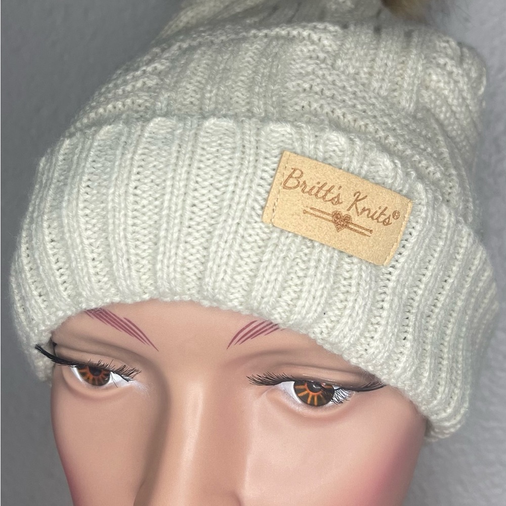 Britts Knits warm and cozy winter beanie